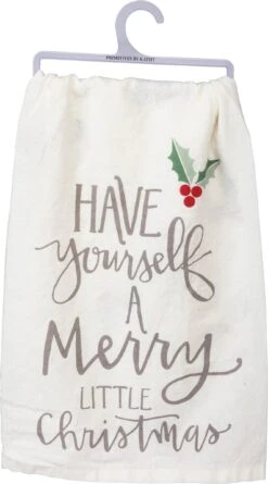 Have Yourself A Merry Christmas Kitchen Towel -Winter Gifts Market image f353f10c dc2c 411d 85e7 3d9ad4bdbc07