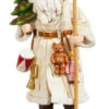 Ivory Coat Santa With Tree & Toys Figurine (Pick Up Only)